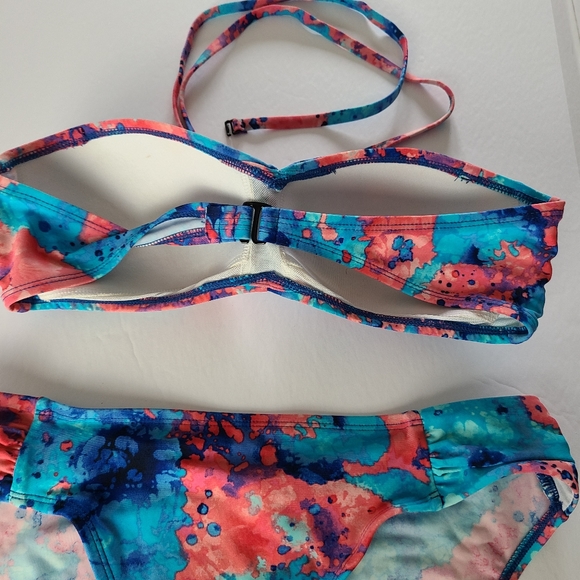 Sears bikini bra bustier with tie - Picture 6 of 8